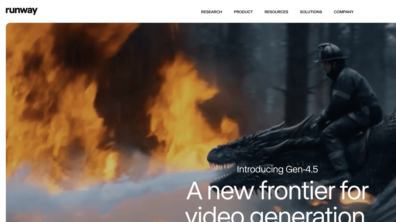 Runway Gen-3 screenshot